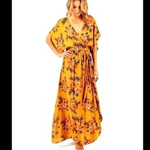 NWT America & Beyond Swim Coverup Boho Blissful S